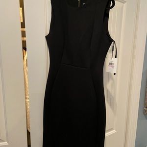 NWT black sheath dress